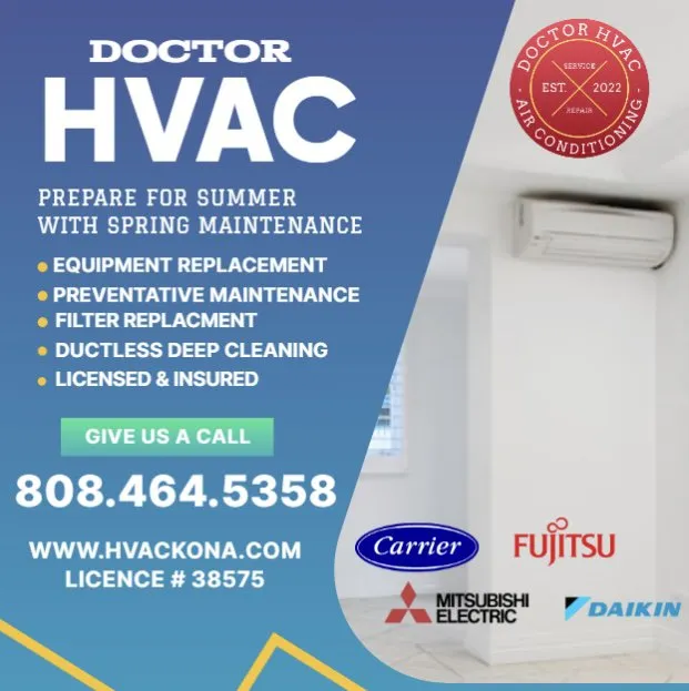 Professional heating repair in Kailua-Kona, HI - Doctor HVAC