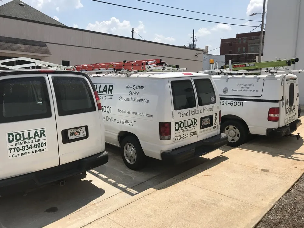 Slide of Dollar Heating & Air