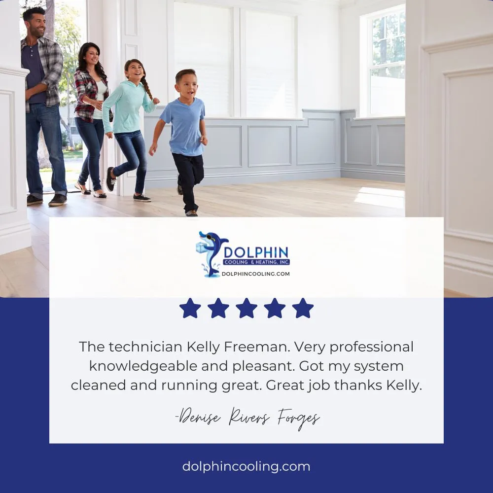 Slide of Dolphin Cooling & Heating