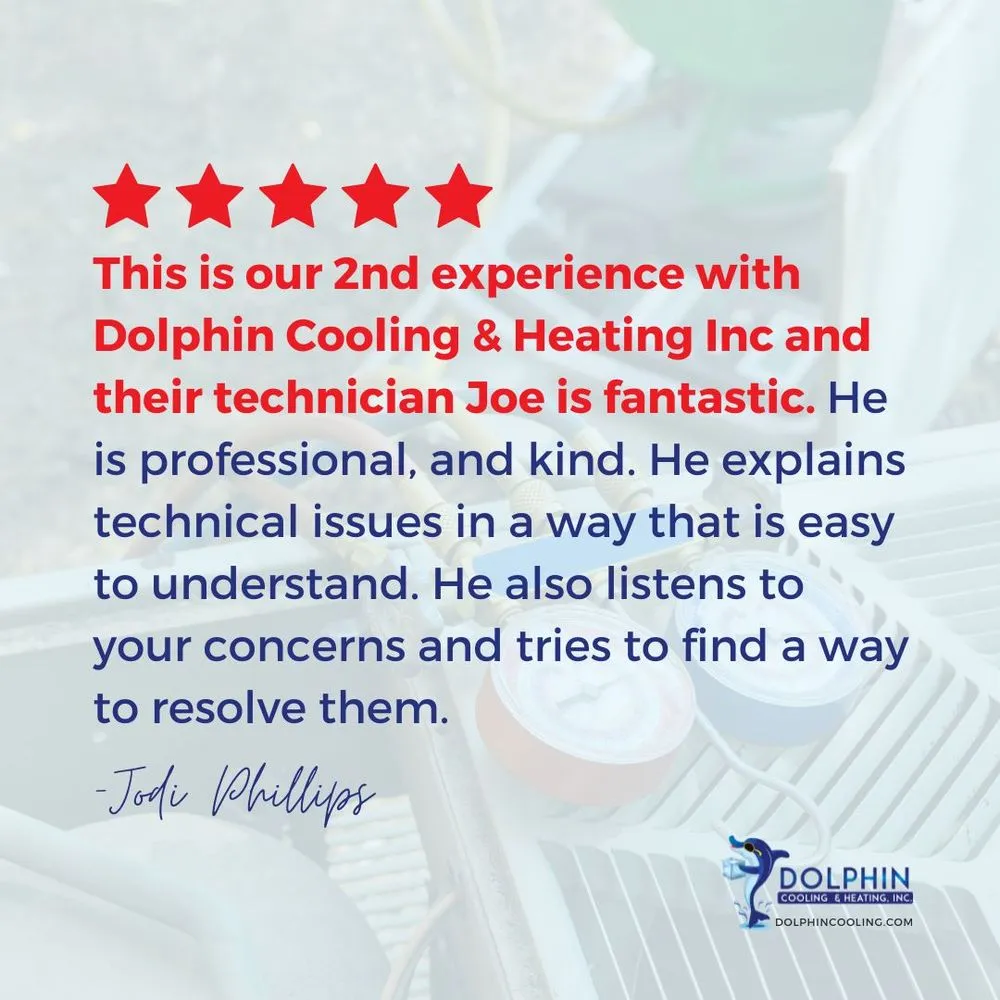 Slide of Dolphin Cooling & Heating