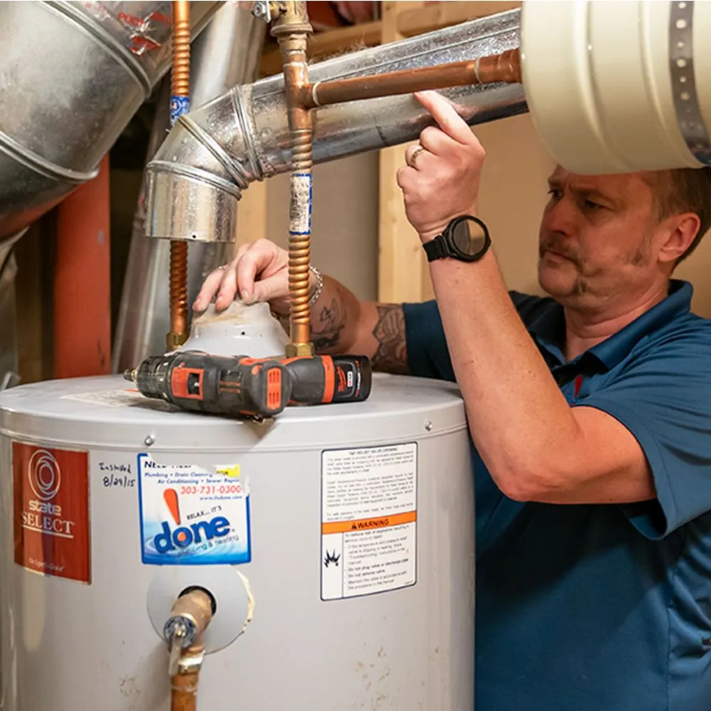 Slide of Done Plumbing, Heating, Cooling & Electric