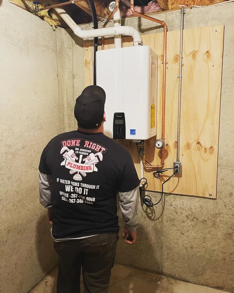 Slide of Done Right Plumbing & Heating