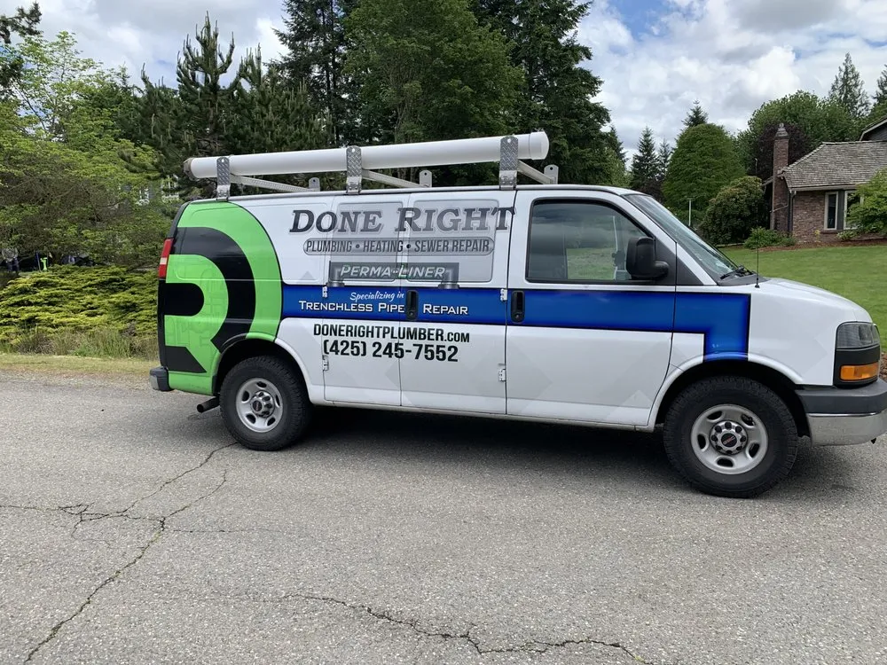 Slide of Done Right Plumbing, Heating, and Sewer Repair