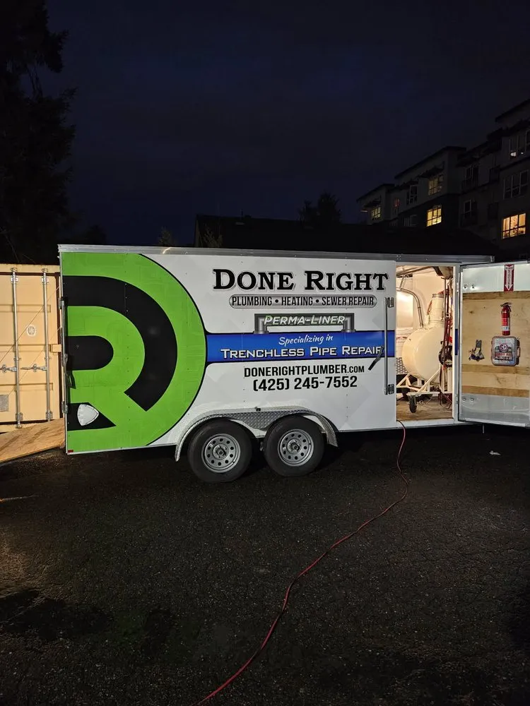 Slide of Done Right Plumbing, Heating, and Sewer Repair