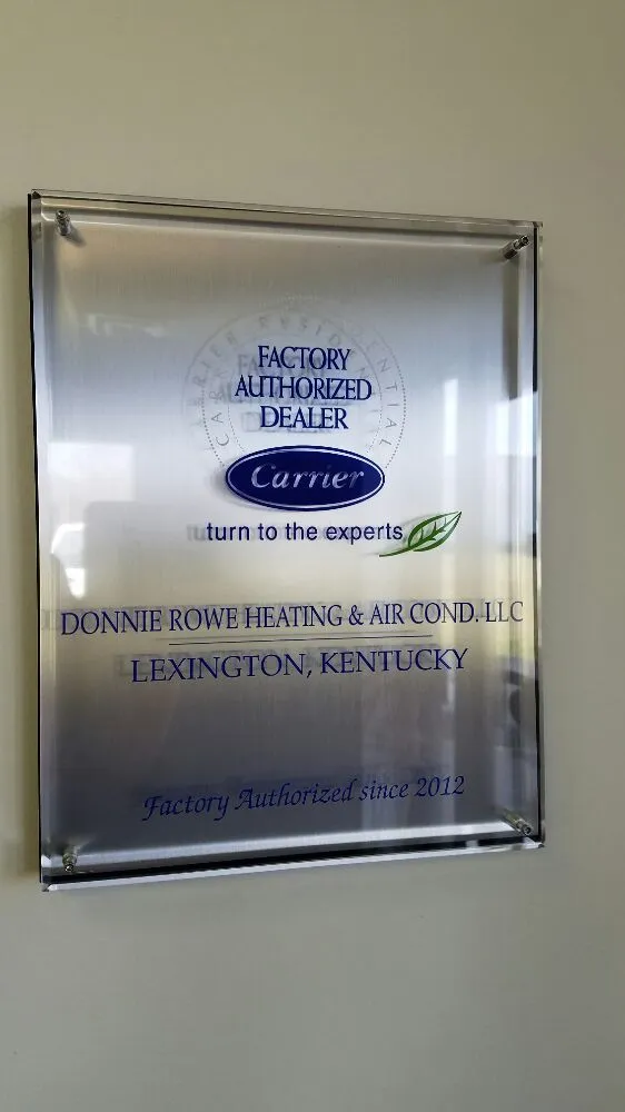 Slide of Donnie Rowe Heating & Air Conditioning