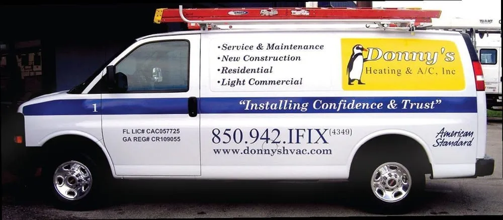 Slide of Donny's Heating & Air Conditioning