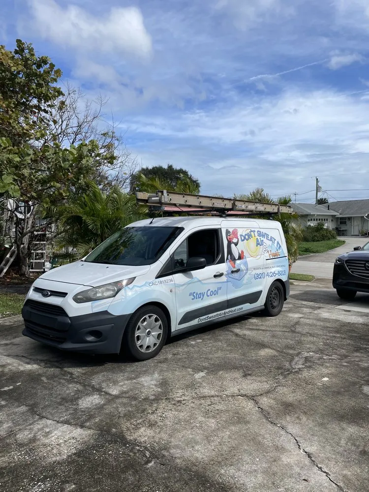 Slide of Don't Sweat It Air and Heat