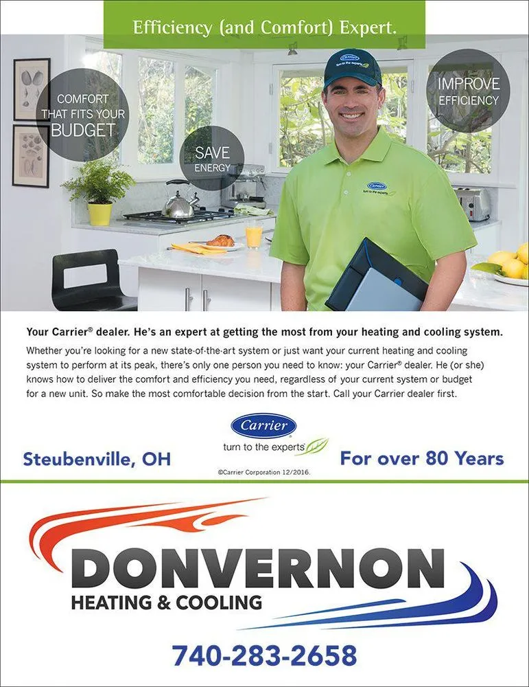 Slide of Donvernon Heating & Cooling