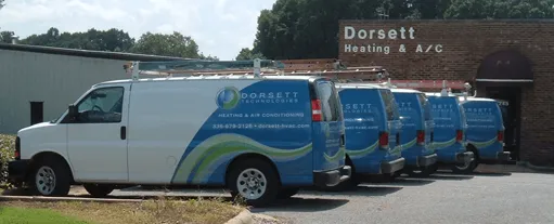 Slide of Dorsett Heating and Air Conditioning