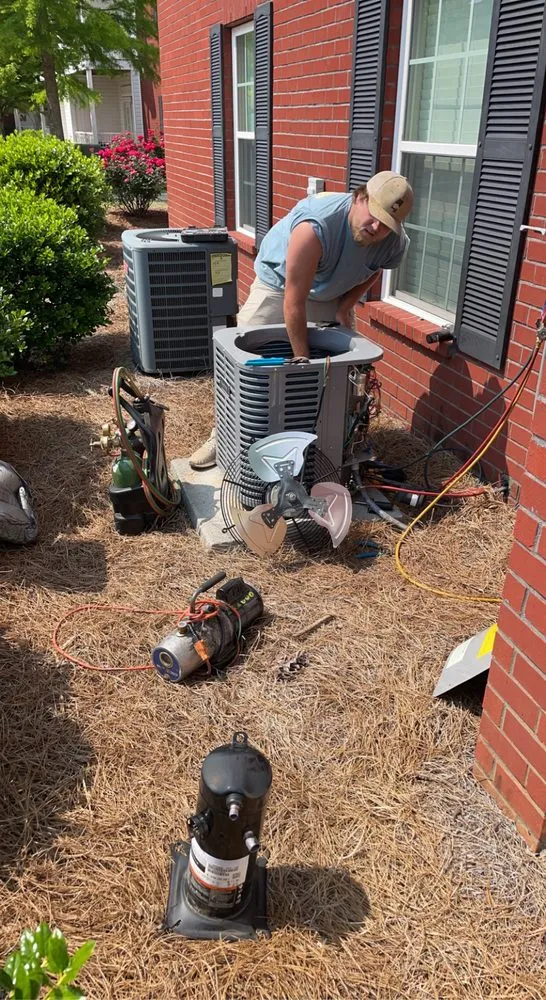 Slide of Double Heating and Air Services