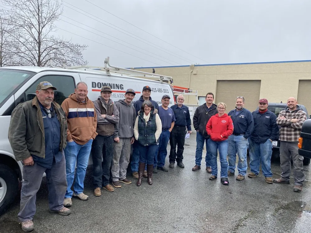 Slide of Downing Heating