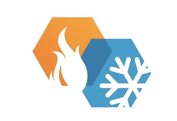 DP Heating & Cooling Logo