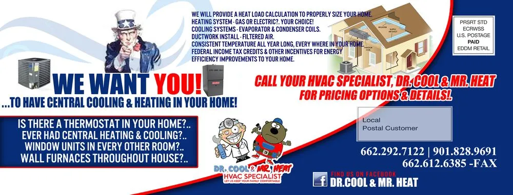 Slide of Dr Cool & Mr Heat