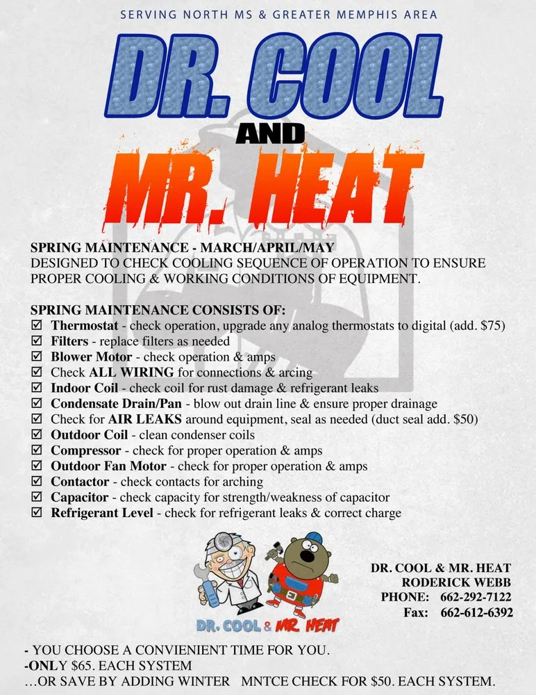 Slide of Dr Cool & Mr Heat