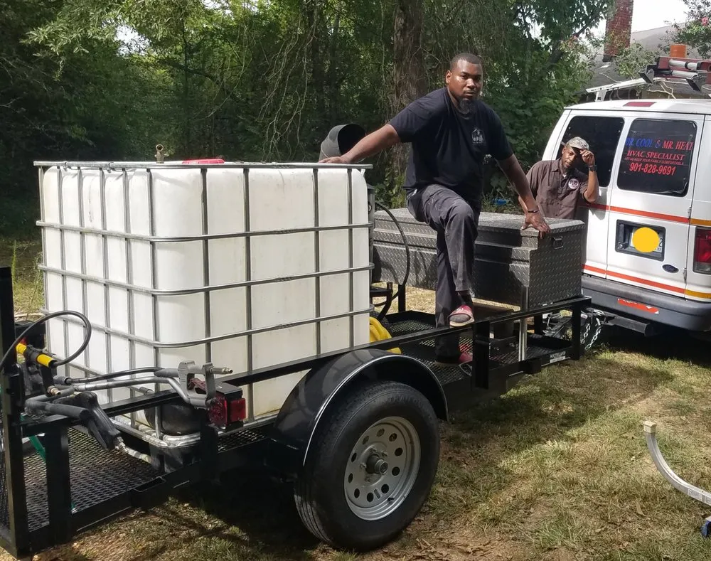 Slide of Dr Cool & Mr Heat