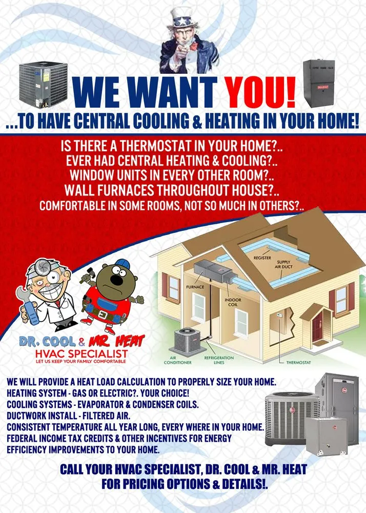 Slide of Dr Cool & Mr Heat