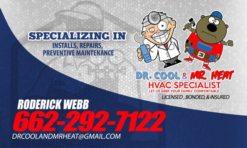 Slide of Dr Cool & Mr Heat