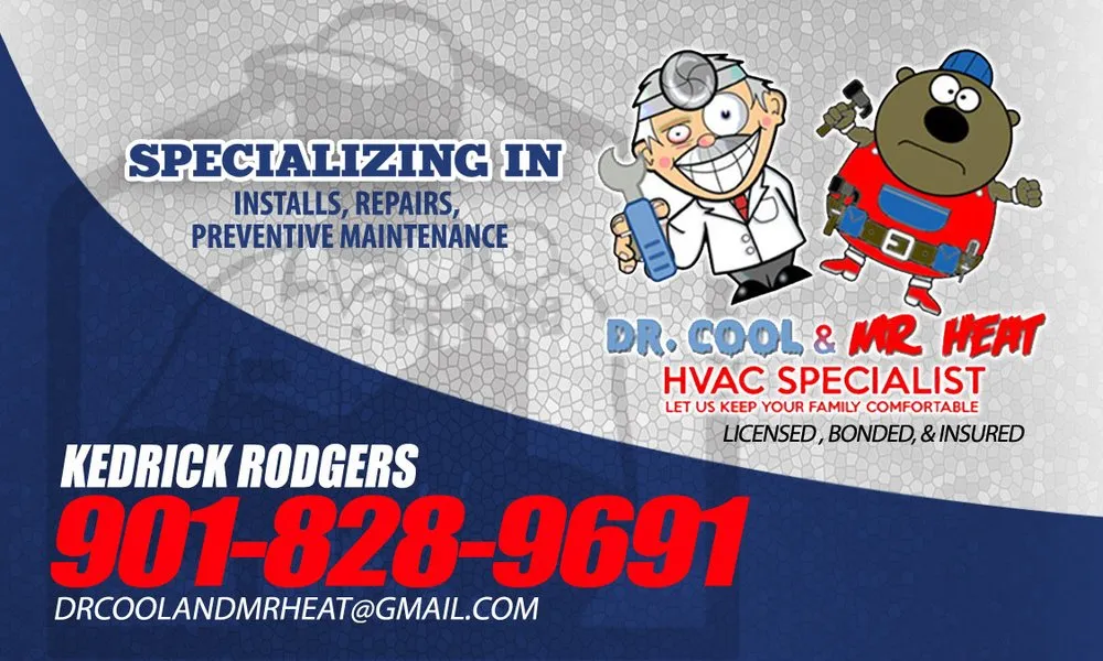 Slide of Dr Cool & Mr Heat