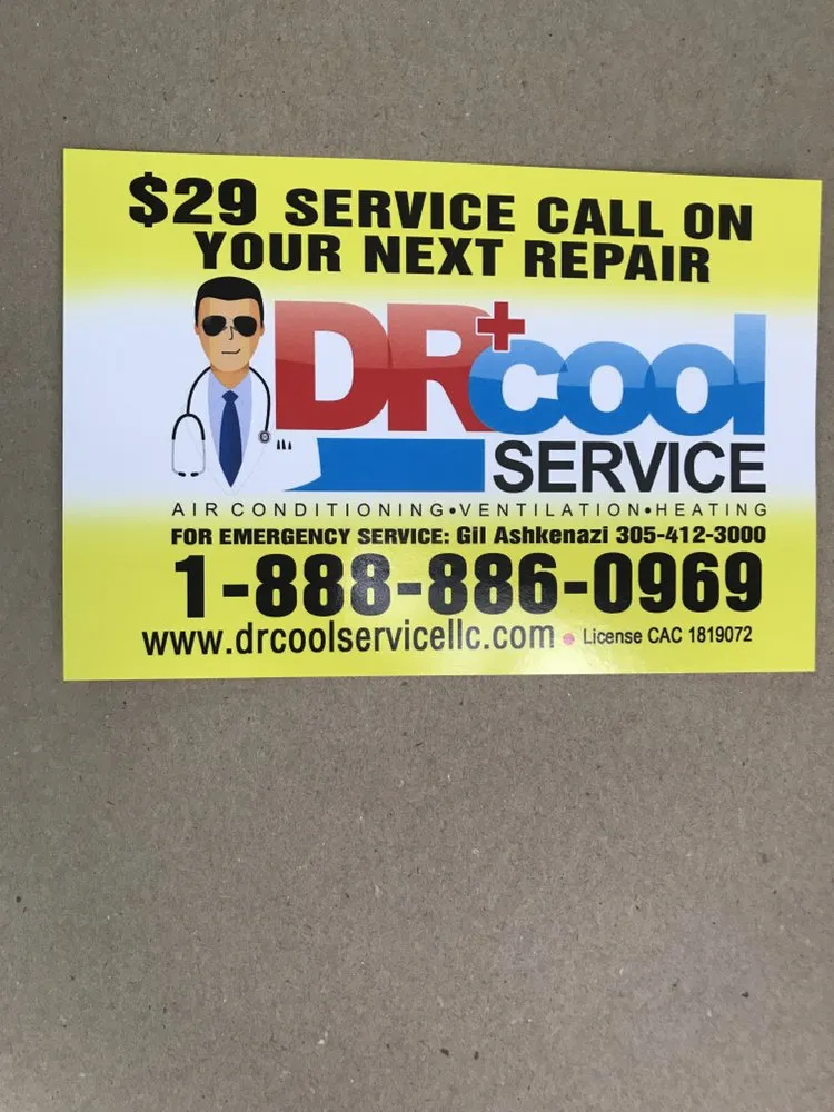Slide of Dr Cool Service
