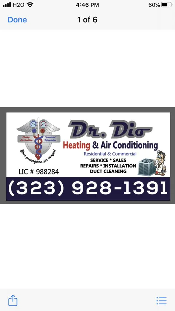 Slide of Dr Dio Heating & Air Conditioning