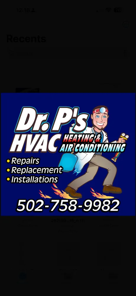 Slide of Dr P's HVAC Heating & Air Conditioning