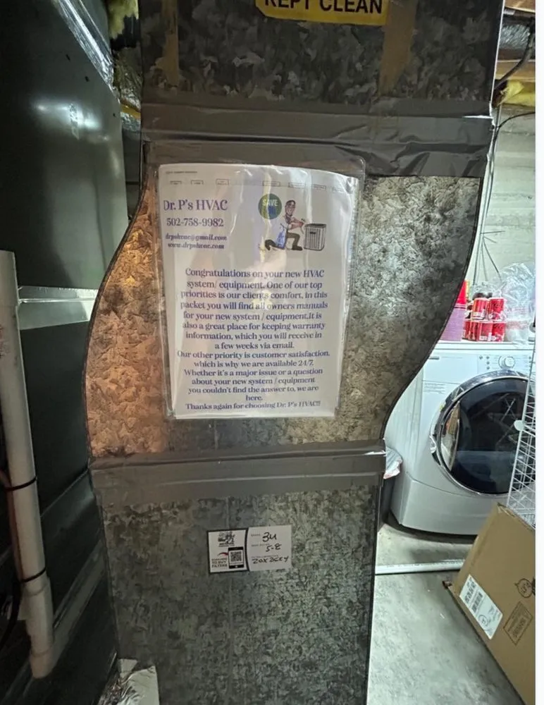 Slide of Dr P's HVAC Heating & Air Conditioning