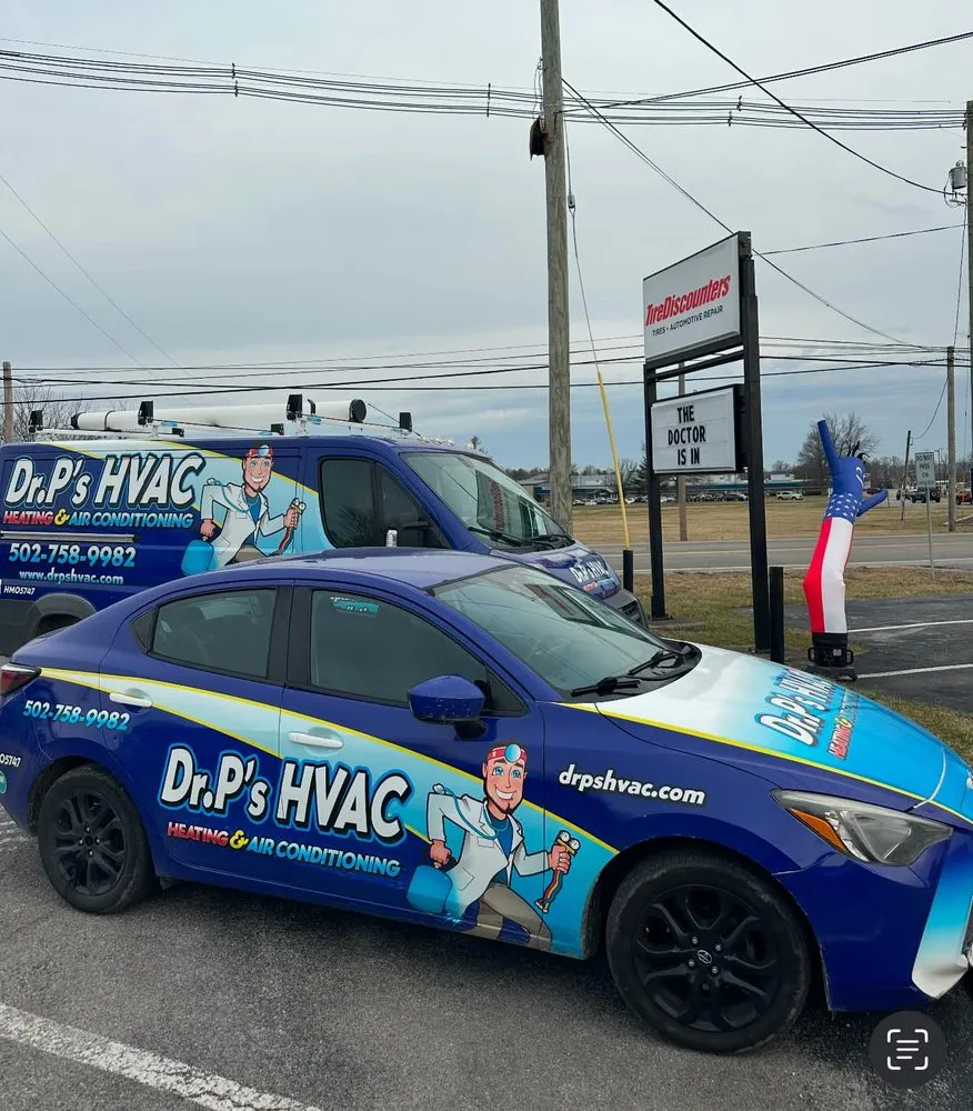 Slide of Dr P's HVAC Heating & Air Conditioning