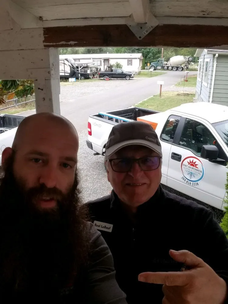 Slide of Draft Air Mechanical