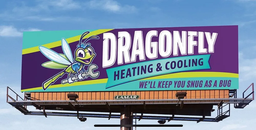 Slide of Dragonfly Heating & Cooling
