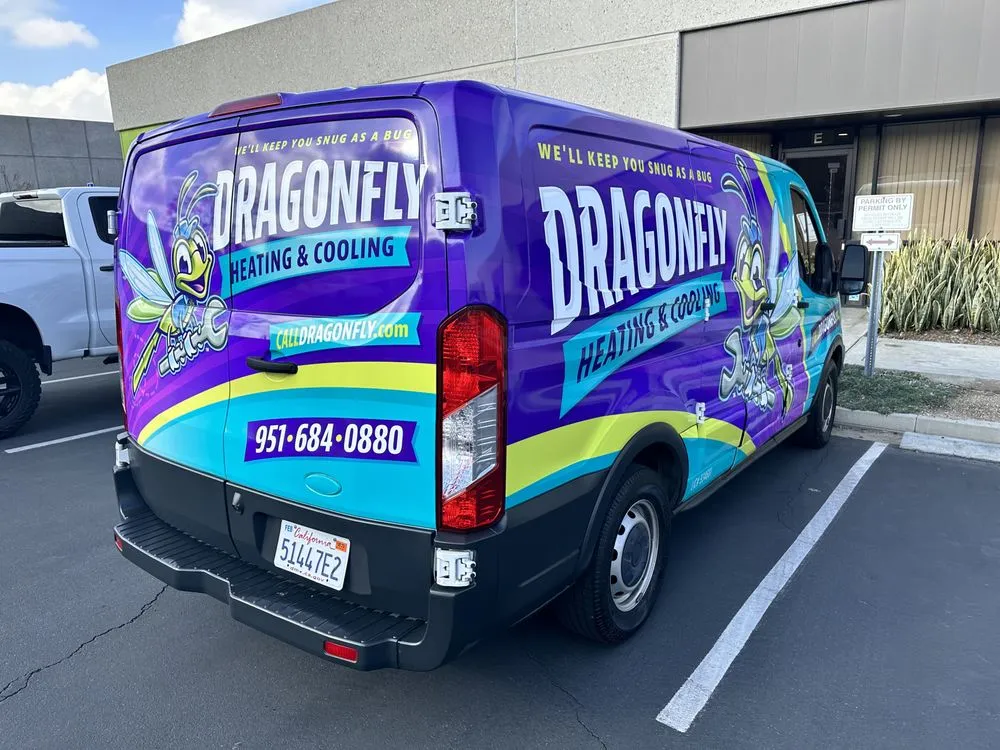 Slide of Dragonfly Heating & Cooling