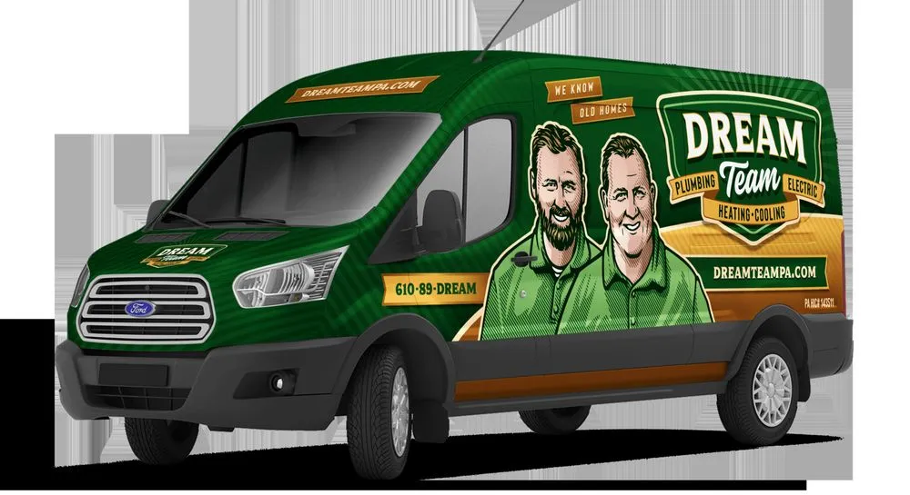 Slide of Dream Team - Plumbing, Heating, Cooling, & Electric