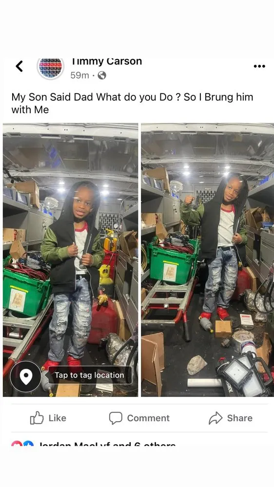 Slide of Drive Me & Heating Air