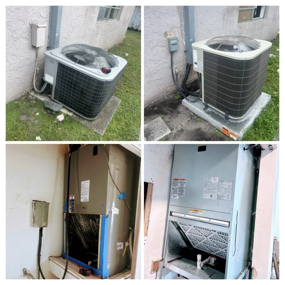 Slide of Drop Temp HVAC