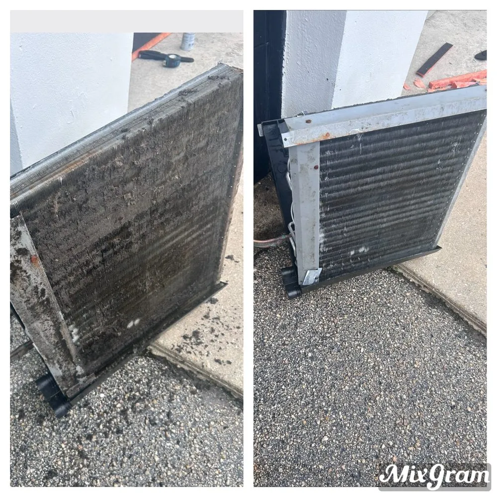 Slide of Drop Temp HVAC