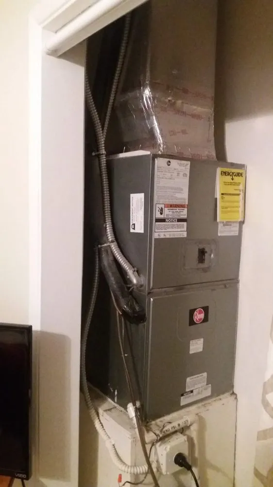 Slide of Drop Temp HVAC