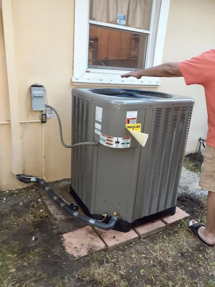 Slide of Drop Temp HVAC