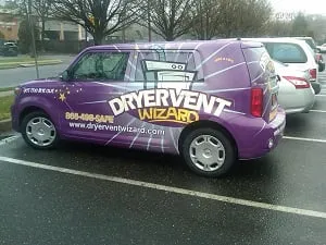 Slide of Dryer Vent Cleaning