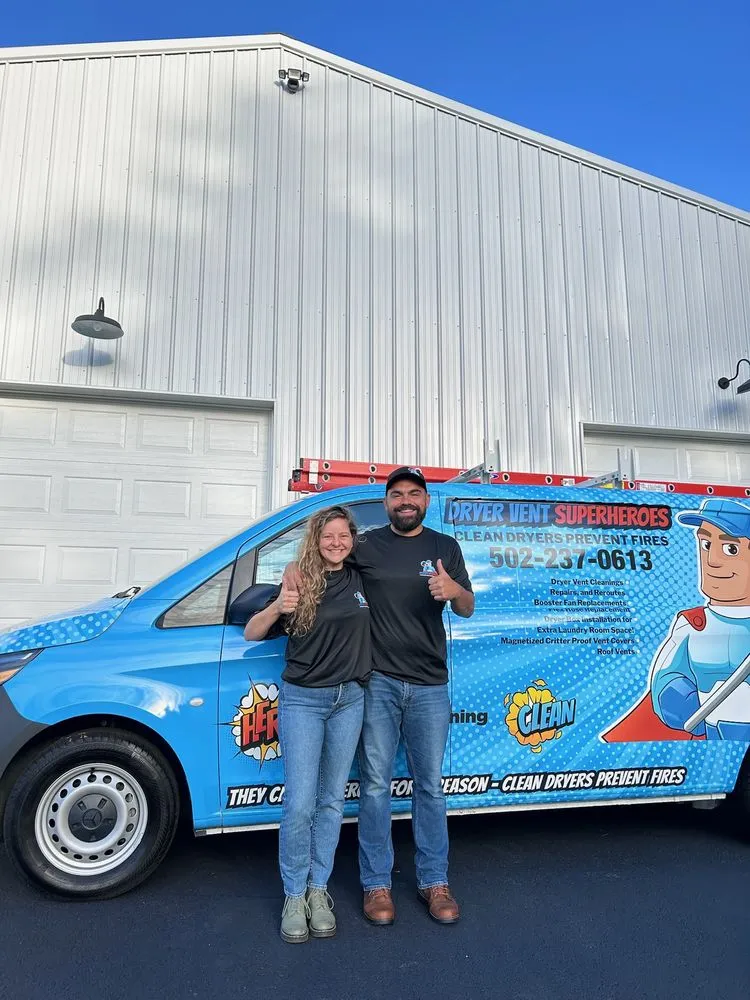 Slide of Dryer Vent Superheroes Louisville