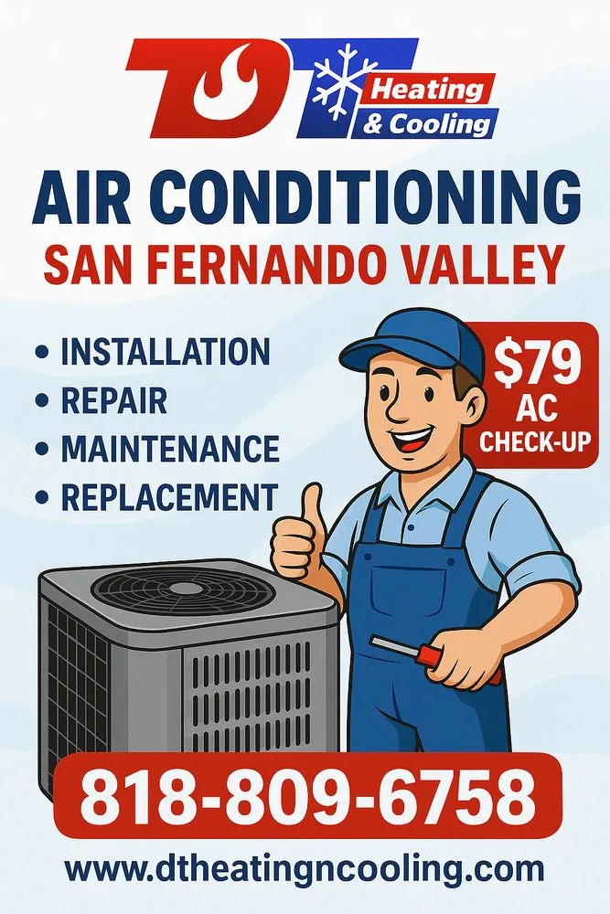 Emergency AC repair same-day service in Granada Hills, CA by DT Heating & Cooling