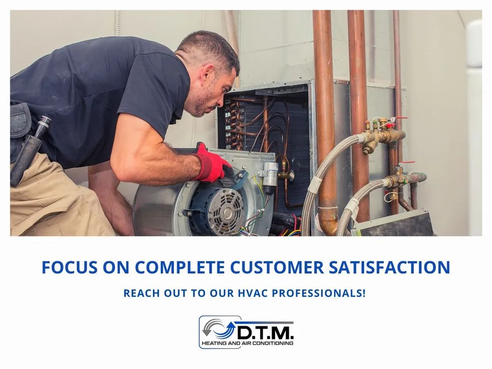 Slide of D.T.M. Heating and Air Conditioning