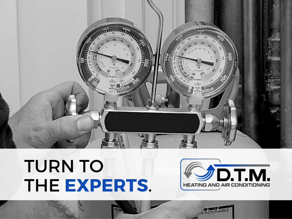 Slide of D.T.M. Heating and Air Conditioning
