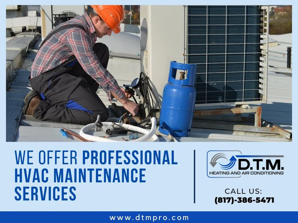 Slide of D.T.M. Heating and Air Conditioning