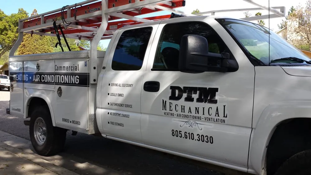 Slide of DTM Mechanical Heating and Air Conditioning