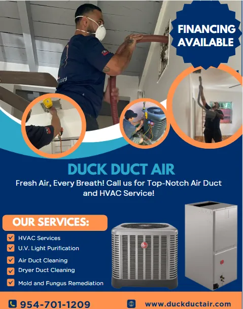 Slide of Duck Duct Air