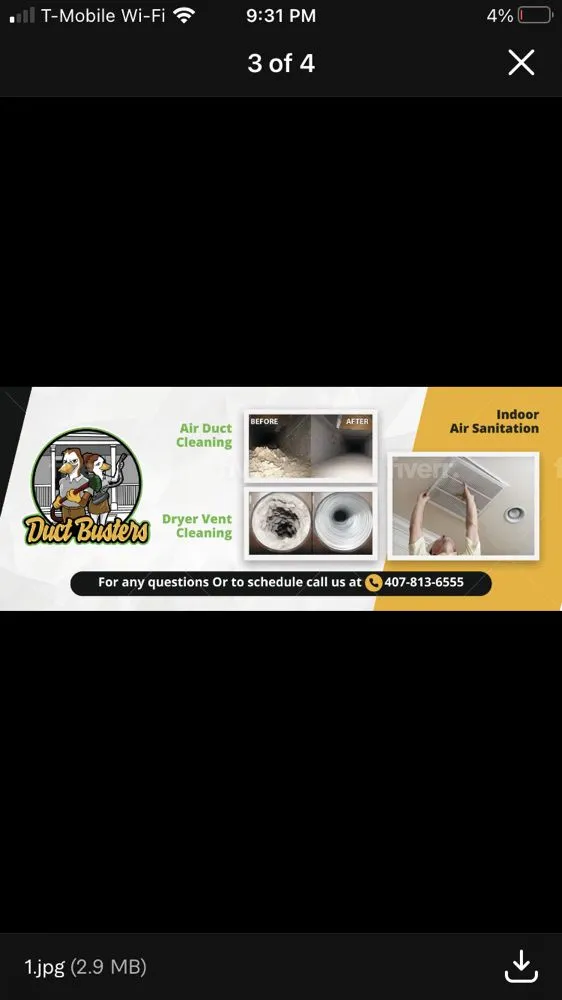 Slide of Duct Busters