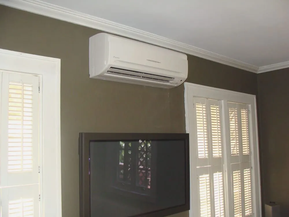 Slide of Ductless Warehouse