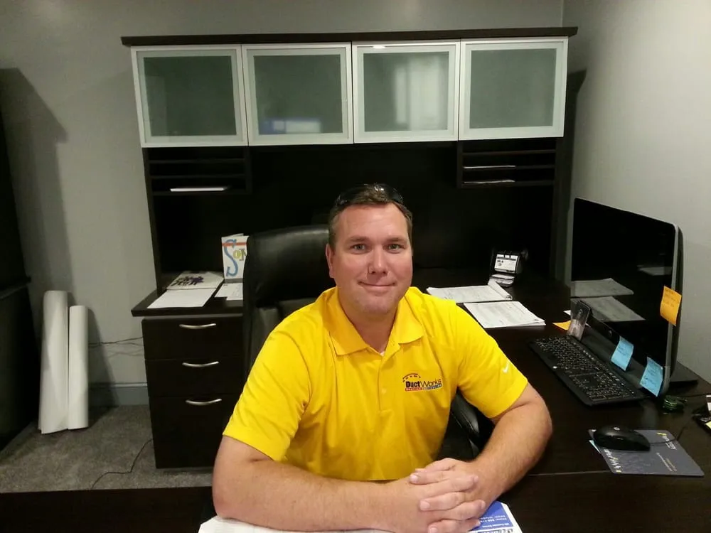 Slide of Ductworks Heating & Cooling