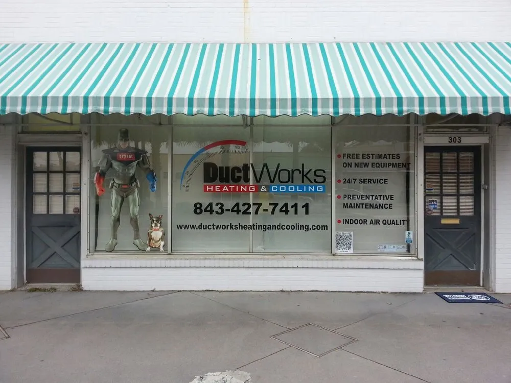 Slide of Ductworks Heating & Cooling