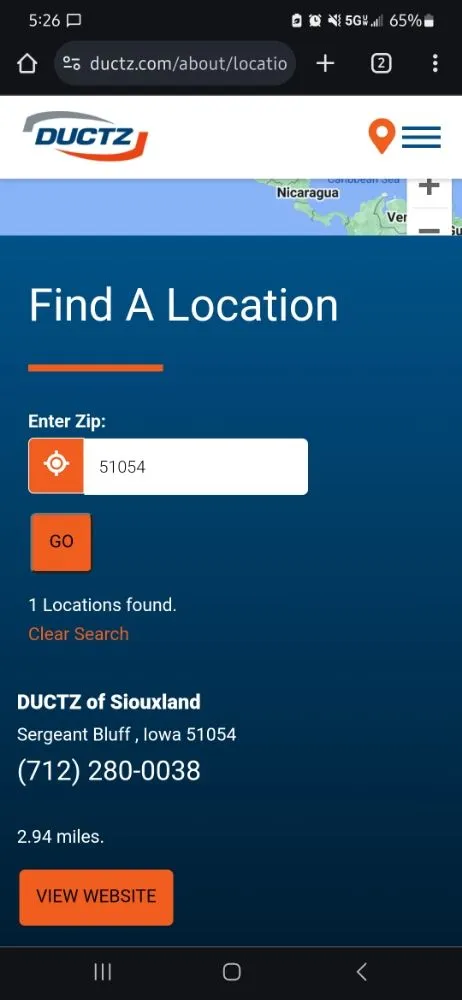 Slide of DUCTZ of Siouxland