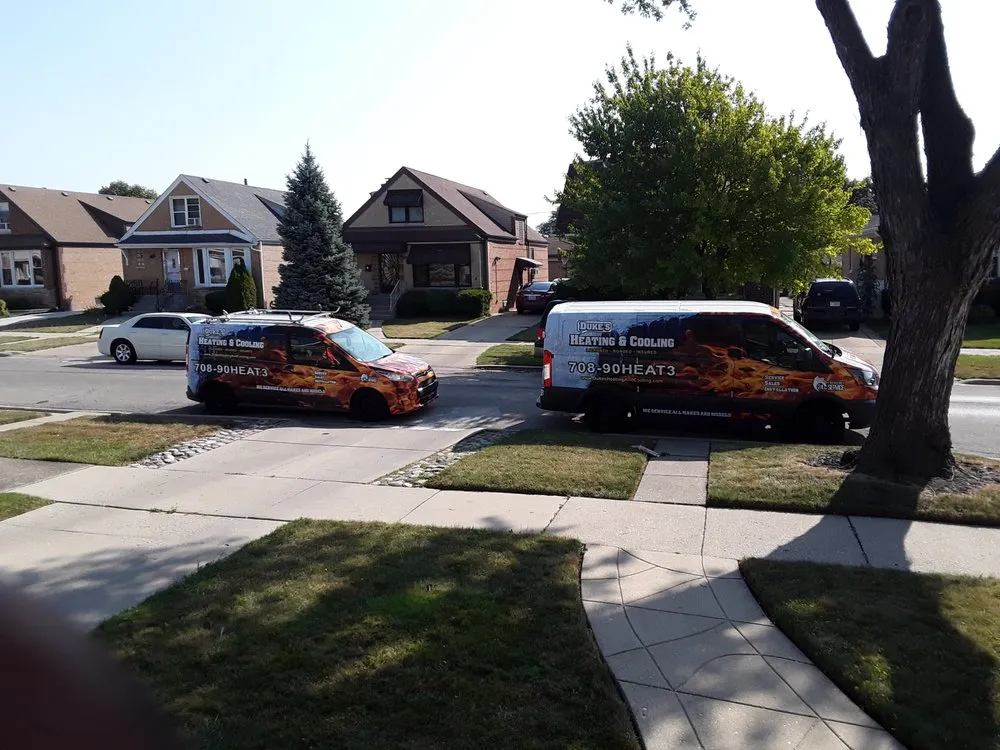 Slide of Dukes Heating